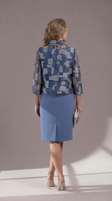 Tubino con Giacca in Organza