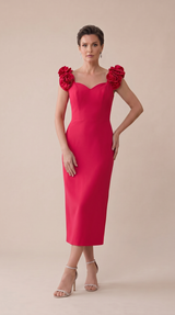 Abito Longuette Rose