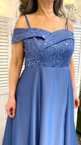 Abito Omerale Paillettes