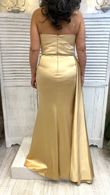 Abito Curvy Gold