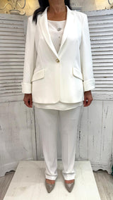 Tailleur Curvy Bianco