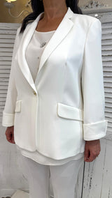 Tailleur Curvy Bianco
