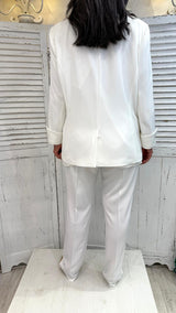 Tailleur Curvy Bianco