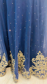 Abito a Sirena Ornato da Ricami