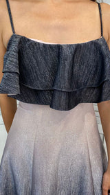 ABITO GLITTERATO ROSA/GRIGIO ANTRACITE BY STRAVAGANZE