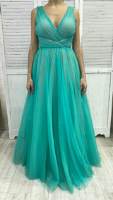 ABITO IN TULLE INCROCIATO BY FRACOMINA