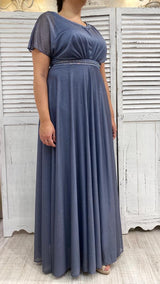 Abito Curvy con Girocollo di Perle by Stravaganze