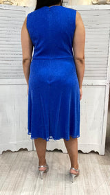 Abito Curvy Corto Drappeggiato By Solo Gioie