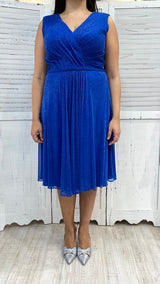 Abito Curvy Corto Drappeggiato By Solo Gioie