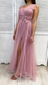Abito in Tulle con Ricamo in Vita by Stravaganze