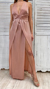 Abito Glitterato con Spacchi by Relish