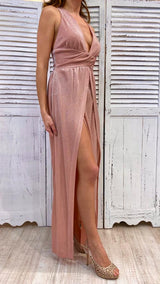 Abito Glitterato con Spacchi by Relish