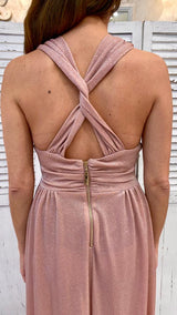 Abito Glitterato con Spacchi by Relish