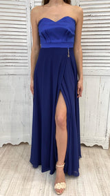 Abito con Corpetto a Cuore e Gonna in Contrasto by Fracomina