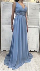 Abito con Corpetto Plissettato e Inserto in Pizzo by Stravaganze