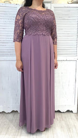 Abito Curvy con Corpetto in Pizzo by Stravaganze