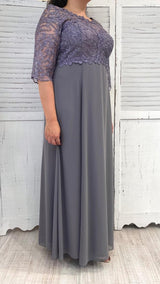 Abito Curvy Corpetto in Pizzo by Stravaganze