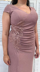 Abito Curvy Glitterato a Sirena by Stravaganze