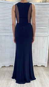 Abito a Sirena con inserti di Tullino by Stravaganze