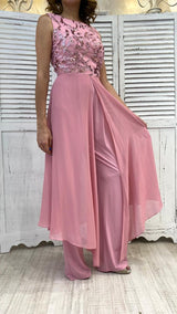 Tuta con Corpetto Ricamato