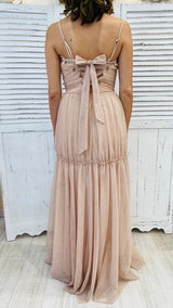 Abito in Tulle Drappeggiato