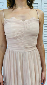 Abito in Tulle Drappeggiato