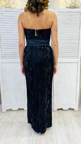 Abito Lungo Nero by Fracomina