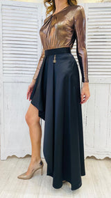 Maxi Gonna Asimmetrica by Fracomina