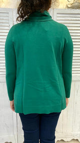 Maglia Verde con Borchiette by Luisa Viola