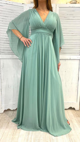 Abito ASIA in Voile con Manica Lunga by ViaMonteNapoleone