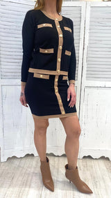 Gonna Maglia Tasche Bottoni by NOSecrets