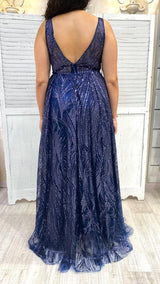 Abito Curvy Liliana Glitter by Stravaganze