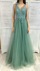 Abito Corpetto Foglie by Solo Gioie