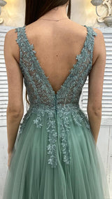 Abito Corpetto Foglie by Solo Gioie