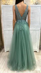 Abito Corpetto Foglie by Solo Gioie