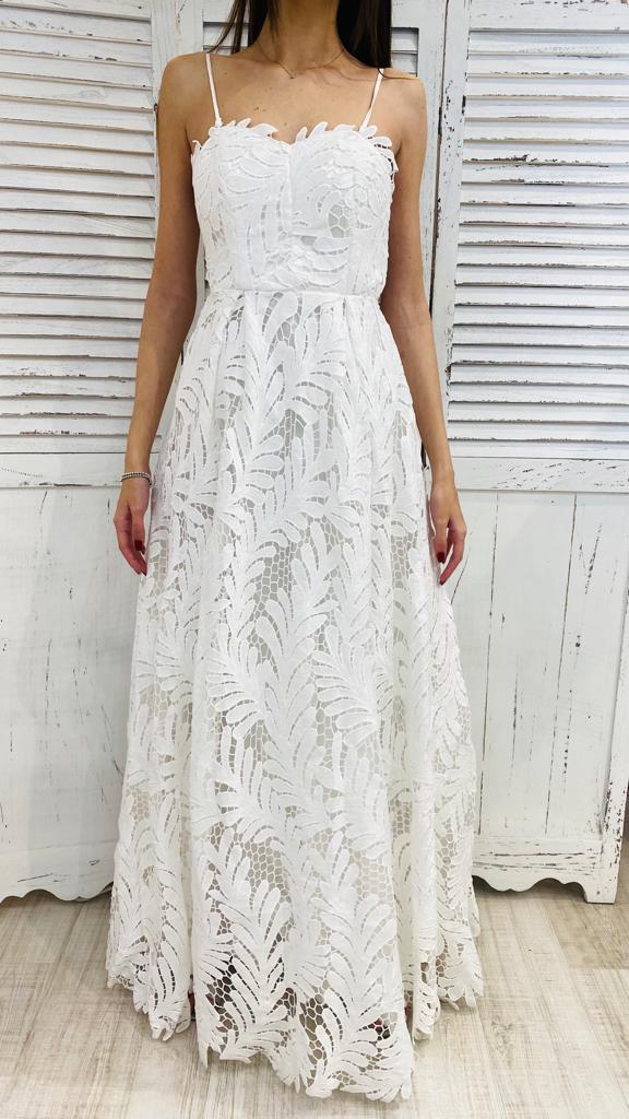 Abiti Casual Vestito Lungo Estivo Bianco Vestito Estivo Donna In