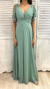 Abito con Cinturina di Perline Incrociate by ViaMonteNapoleone