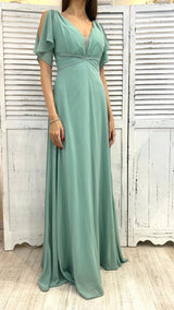 Abito con Cinturina di Perline Incrociate by ViaMonteNapoleone