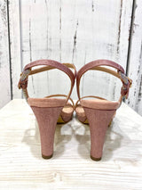 Sandalo Rosa Antico Glitterato by Menbur