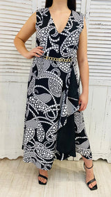 Abito Smanicato Fantasia