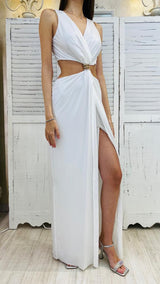 Abito Lungo Bianco Oblo'