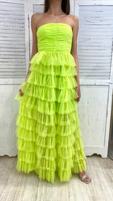 Abito Coachella a Balze