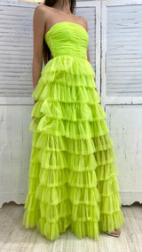 Abito Coachella a Balze