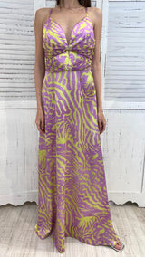 Abito Long Dress a Fantasia by Fracomina