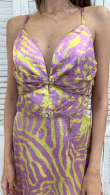 Abito Long Dress a Fantasia by Fracomina