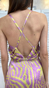 Abito Long Dress a Fantasia by Fracomina