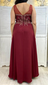 Abito Curvy con Corpetto Ricamato by ViaMontenapoleone