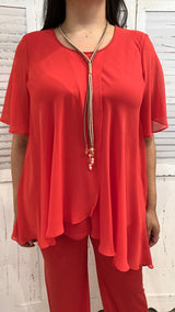 Completo Corallo by Luisa Viola