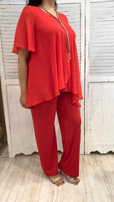 Completo Corallo by Luisa Viola