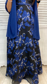 ABITO PRINCIPESSA FANTASIA CON RICAMI IN FILO D'ORO E CRISTALLI E PICCOLE BORCHIE BY SOLO GIOIE